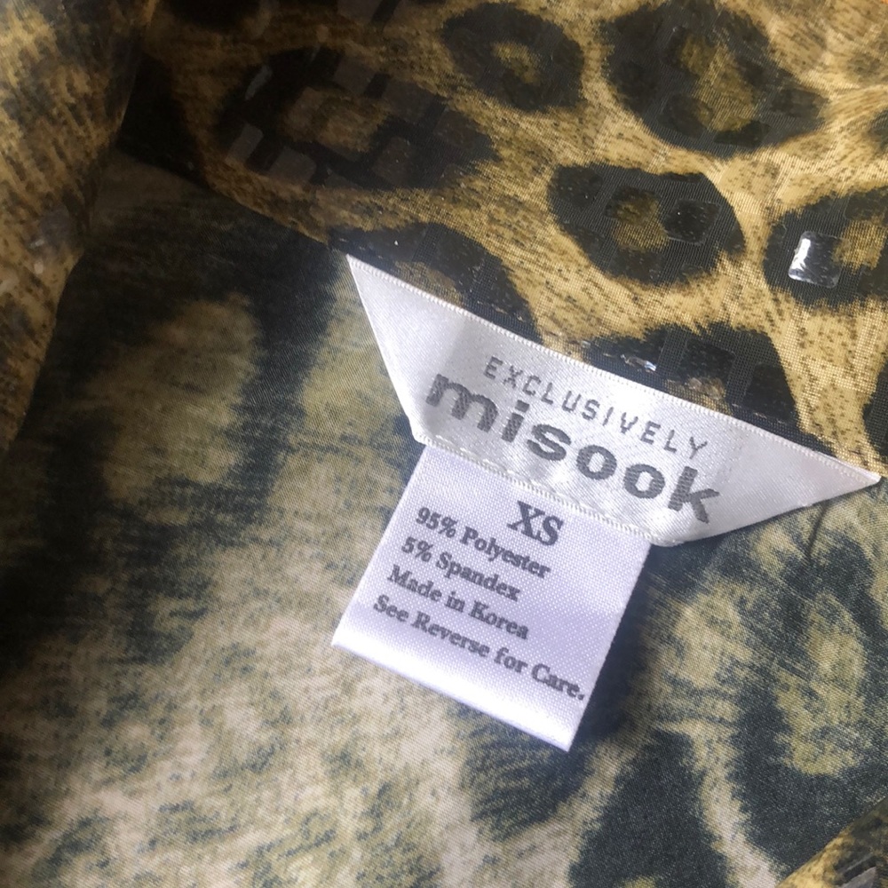 Leopard Print Misook Exclusive - image 2